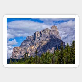 Castle Mountain in AB, Canada Sticker